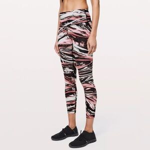 Lululemon Wunder Under High-Rise Tights in the 25" length "Colour Splash Multi"
